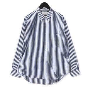 L/S B.D BOX SHIRT GM191-50033B 長袖ボタンダウンシャツ ホワイト 白 2 メンズ