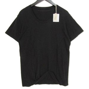 未使用 半袖Tシャツ HENKEI HEM CHANGE TEE 無地 黒 M タグ付き メンズ