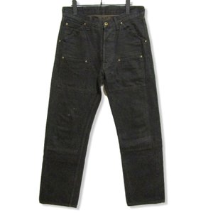 デニムパンツ ダブルニー ブラック 黒 32 メンズ 中古 27006128