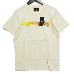 良品 LIGHTNING BOLT × TMT 半袖Tシャツ S/SL T-SHIRT OFF WHITE L タグ付き メンズ