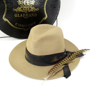 GLAD HAND  Homburg Hat LUV LETTER ホンブルグハット 