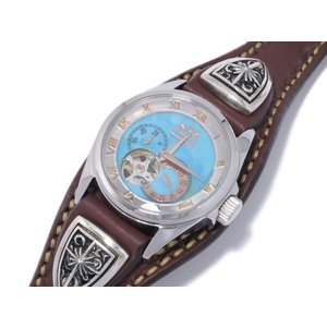 SAAD サード 腕時計 オートマチック 自動巻き ターコイズ 美品