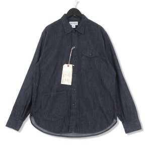 20SS Diggin Shirt 6oz Denim SF-201619 ディギンシャツ 長袖シャツ デニム インディゴ L メンズ