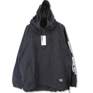 HALF ZIP ANORAK UE-192000 ハーフジップパーカー SOPH 黒 2