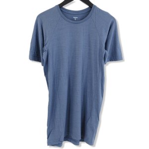 半袖Tシャツ M's FREE TEE メリノウール 青 XS メンズ