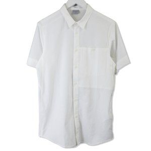 半袖シャツ M's Shortsleeve Shirt ストレッチ ポケット 白 XS メンズ