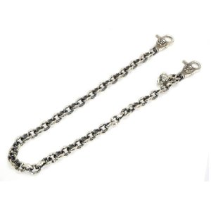 TYPE-2 ウォレットチェーン 美品 シルバー WALLET CHAIN SKULL スカル