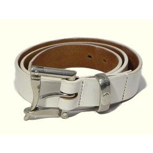 Martin F Quick Release Belt クイックリリース ベルト 白 レザー 【中古】50004141