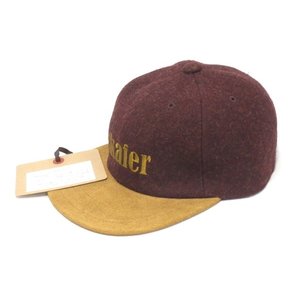 SKAFER CAP B16-C001 レザー 帽子 バーガンディー 