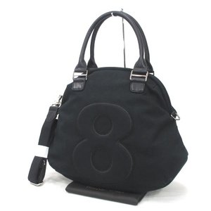 美品 AKM × muta スウェット 8BAG 2WAYバッグ 10周年記念 黒 バッグ