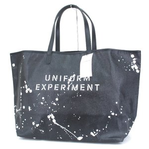 トートバッグ UE-202096 DRIPPING PVC TOTE BAG ブラック 黒 バッグ 鞄 中古 65001443