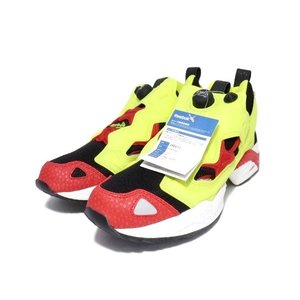 INSTA PUMP FURY ポンプフューリー CITRON 黄 J88613 28cm スニーカー