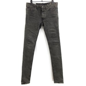 デニムパンツ スキニー ストレッチ 黒 28 メンズ