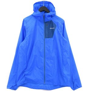 patagonia メンズフーディニジャケット ナイロンジャケット 青 M タグ付き メンズ