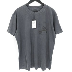 未使用 半袖Tシャツ MH8216-25VBDS プリント Tee グレー M タグ付き メンズ