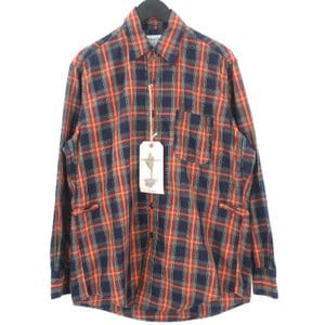 20SS Wheel Barrow Shirt SF-201621 ホイールバローシャツ 長袖シャツ レッド 赤 S タグ付き