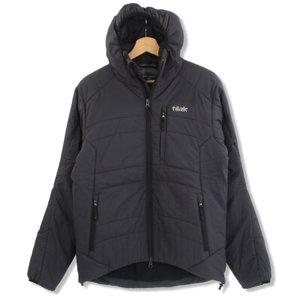 ダウンジャケット Ketil Jacket ケティル ロゴ フーデッド PERTEX ブラック 黒 XS メンズ 中古