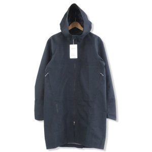 良品 One Parka ロングコート 紺 S タグ付き メンズ