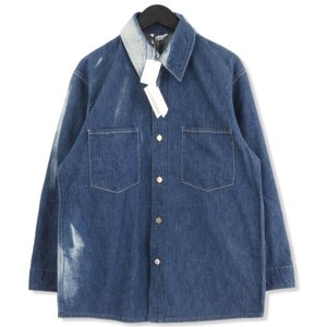 SUN FADE BLEACH LIGHT DENIM SHIRTS BLOUSON A21SB03PD デニムシャツ