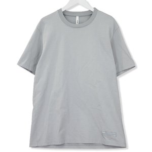 半袖Tシャツ AJ02-214 60/2 ギザシルキー クルーネック S/S TEE グレー 2 メンズ