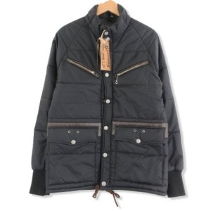 DURDEN JACKET 13AW-FRJ866 ダーデン アルミコーティング ブラック 黒 38 メンズ 中古