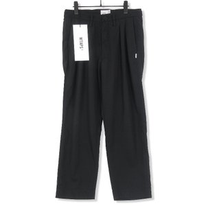 ワイドパンツ 20AW 202TQDT-PTM05 TUCK TROUSERS ブラック 黒 2 メンズ 中古 71000392