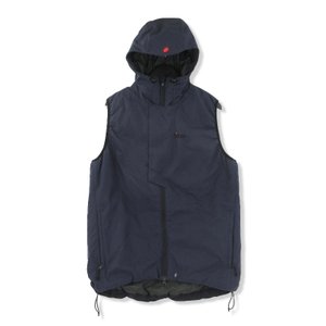 ダウンベスト ベンタイル フード VENTILE HOOD VEST CLIMASHIELD ネイビー 紺 L