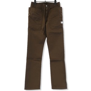 Fall Leaf Sprayer Pants SF-191492 フォールリーフ スプレイヤーパンツ ブラウン 茶 S メンズ