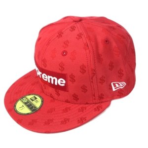 Supreme × NEW ERA シュプリーム Monogram Box Logo Cap