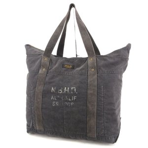 トートバッグ BUCKET C-TOTE BAG ステンシル 加工 11AW グレー バッグ 鞄 中古