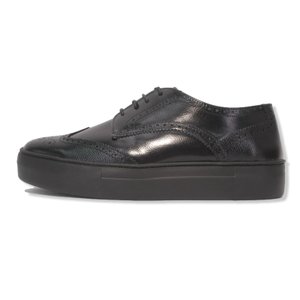 AMB WING TIP SNEAKERS UE-200107 ブラック 黒 43 箱付スニーカー 中古 90002269