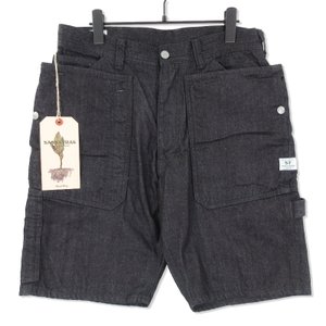 Fall Leaf Gardener Pants 1/2 SF-201663 デニムショーツ 9.5oz Broken Denim インディゴ L