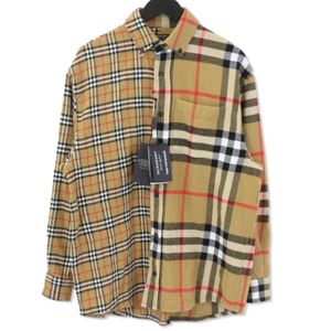 Gosha Rubchinskiy OVER SIZE FLANNEL CHECK SHIRT