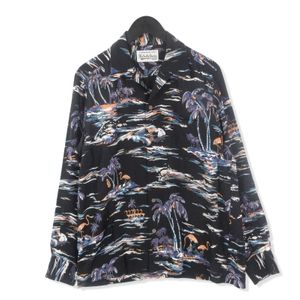 18SS ISLAND SEA L/S HAWAIIAN SHIRT 長袖アロハシャツ