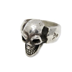 ガボラトリー リング SINGLE SKULL RING シングルスカル