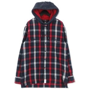 長袖シャツ チェック フード STONER HOODED LS SHIRT