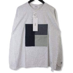 未使用 BORO PATCHWORK L/S TEE グレー M メンズ