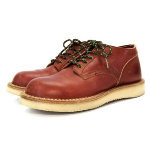 HATHORN × NEPNETHES ネペンテス ワークブーツ WORK BOOT OXFORD ハソーン オックスフォード 別注 ブラウン US9E