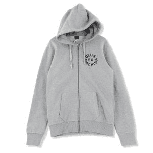 未使用 DMA58996 CIRCLE LOGO HOODIE グレー S タグ付