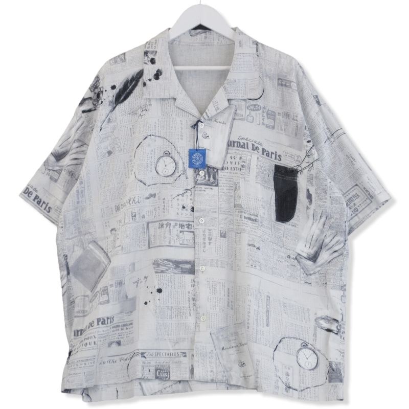 ポータークラシックMONSIEUR KURATA COTTON LINEN SHORT SLEEVE SHIRT PC-016-1550買取