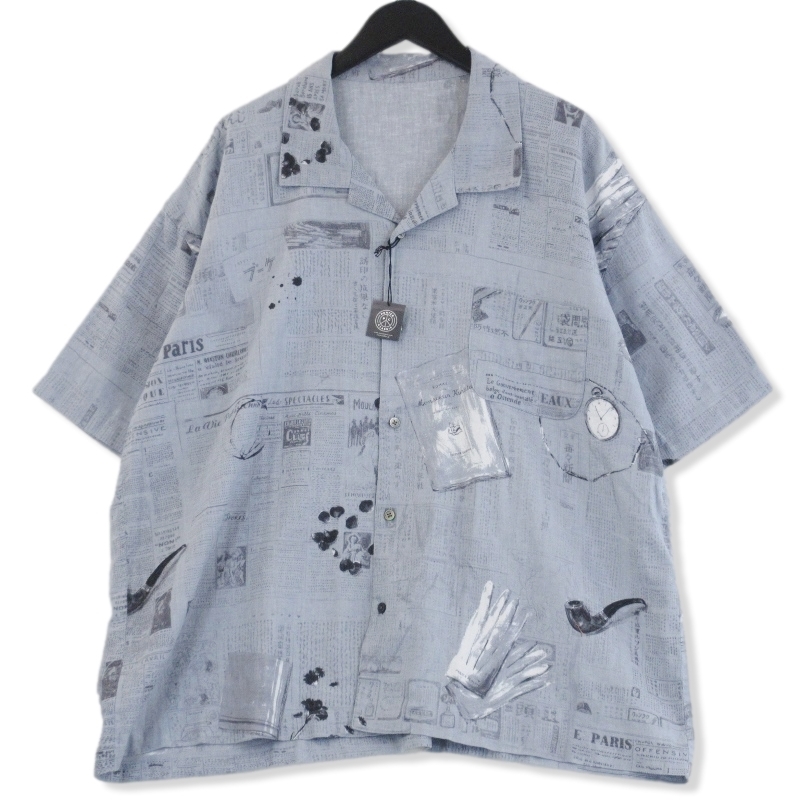 ポータークラシックMONSIEUR KURATA COTTON LINEN SHORT SLEEVE SHIRT PC-016-1550買取