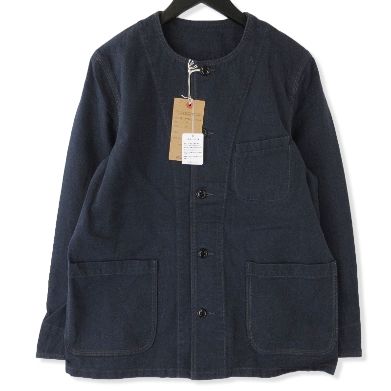 アンドファミリーCollarless Herringbone Jacket JK-2108663買取