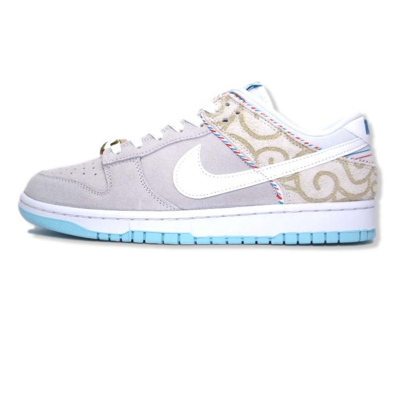 ナイキDunk Low SE Barber Shop Grey DH7614-500買取