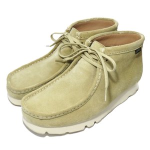 良品 CLARKS × BEAMS クラークス Wallabee Boot GTX BEAMS別注 ワラビー ゴアテックス スエード MAPLE UK7.5G 箱付ブーツ