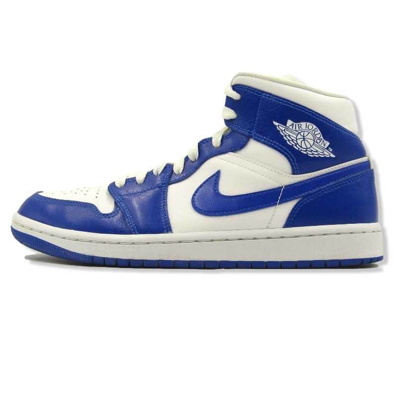 ナイキWMNS AIR JORDAN 1 MID KENTUCKY BLUE BQ6472-104買取