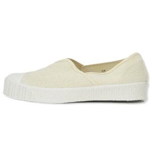 未使用 SPALWART スパルウォート 37 SPECIAL V SLIP ON 34001100020 スリッポン リネンキャンバス CREAM 箱付