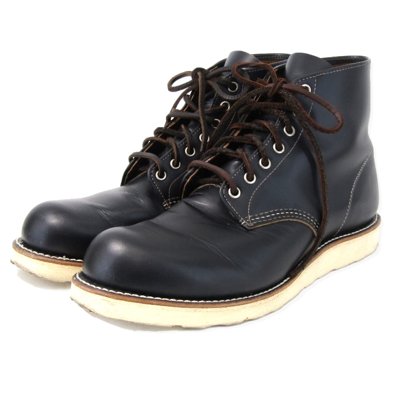 新入荷】レッドウイング RED WING クラシック プレーントゥ UA7 25.0cm 8134 ワークブーツ 茶 ブラウン - ドンドンダウン本庄店