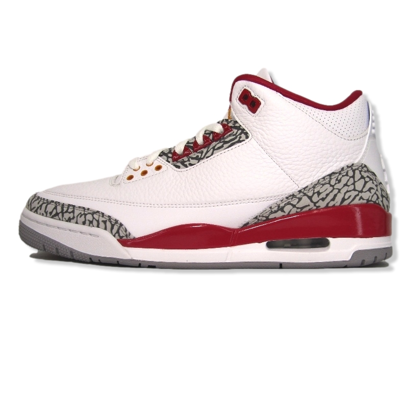 ナイキAIR JORDAN 3 RETRO CARDINAL RED CT8532-126買取