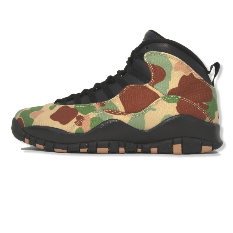 ナイキAIR JORDAN 10 RETRO DESERT CAMO 310805-200買取