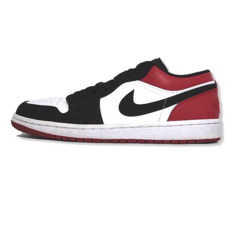 ナイキAIR JORDAN 1 LOW BLACK TOE 553558-116買取